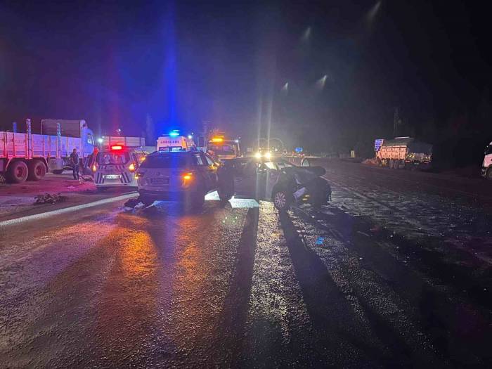 Malatya’da Trafik Kazası: 2 Yaralı