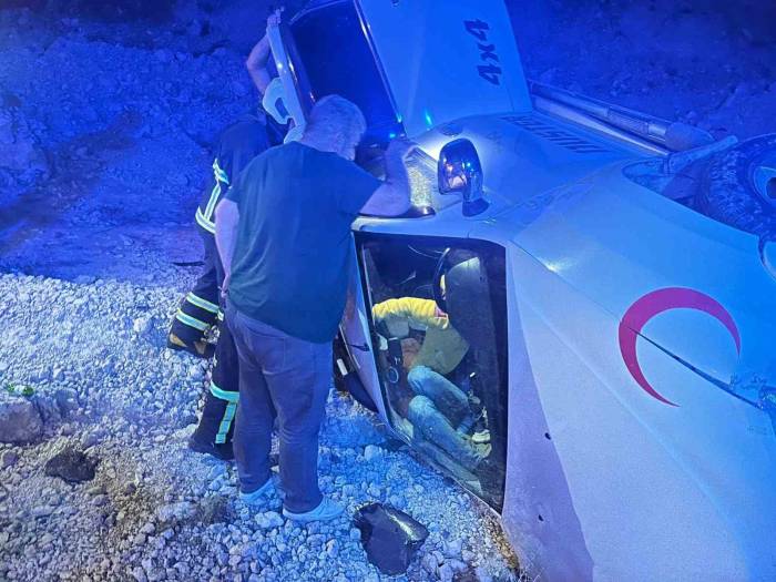 Mardin’de Trafik Kazası: 1 Yaralı