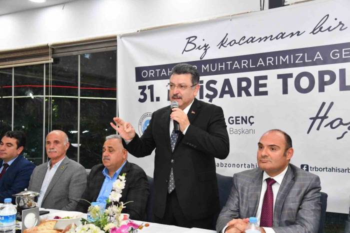 Genç, Muhtarlarla 31. İstişare Toplantısı’nda Bir Araya Geldi