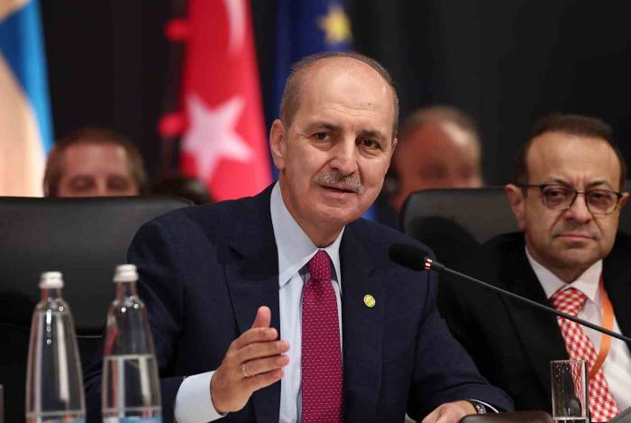 Tbmm Başkanı Kurtulmuş: "1967 Sınırlarında Filistin Devleti’nin Toprak Bütünlüğünü Savunuyoruz"