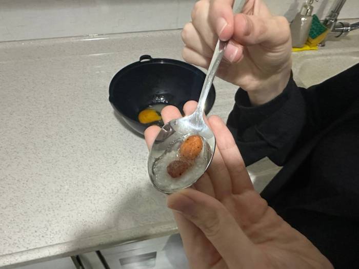 Kek Yapmak İsterken Şoke Oldu: Marketten Aldığı Yumurtadan Civciv Embriyosu Çıktı