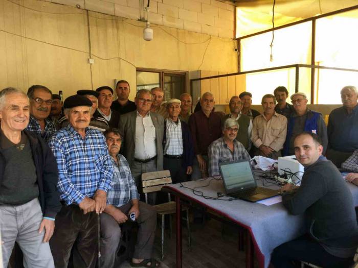 Menteşe Ziraat Odası Hizmeti Çiftçinin Ayağına Taşıdı