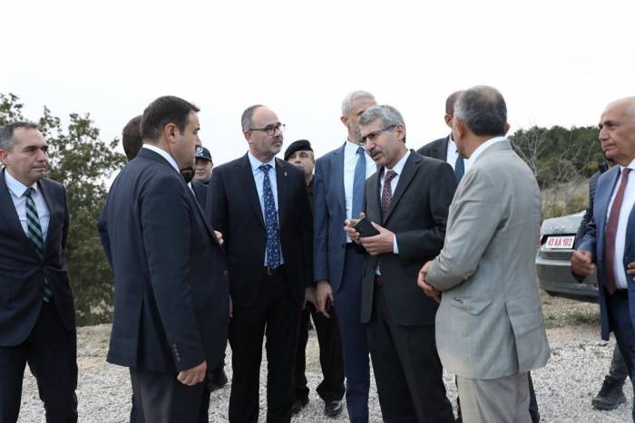 Simav, Pazarlar Ve Şaphane İlçelerinin Ortak Kullanacağı Osb İçin Yer İncelemesi