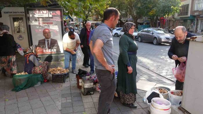 ’toplaması Zahmetli Yemesi Lezzetli Mantar’ İçin Pazar Kuruldu