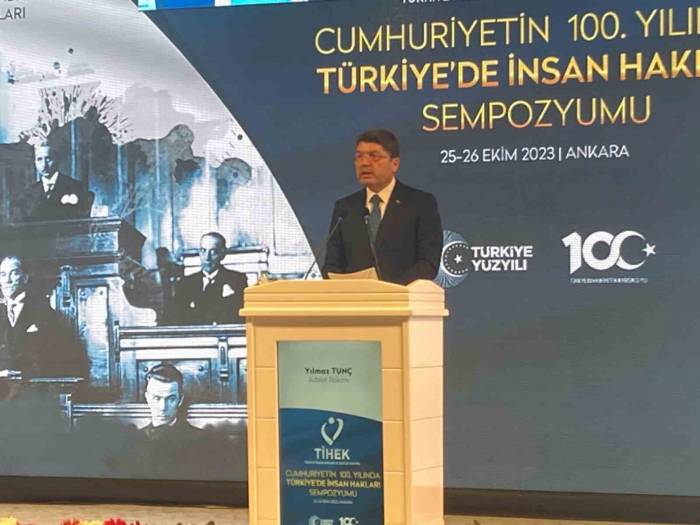 Adalet Bakanı Tunç: “Gazze’de İnsan Hakları Nerede”