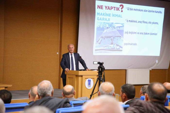 Başkan Akman, ‘Muhtarlarla İstişare Toplantısı’ Gerçekleştirdi