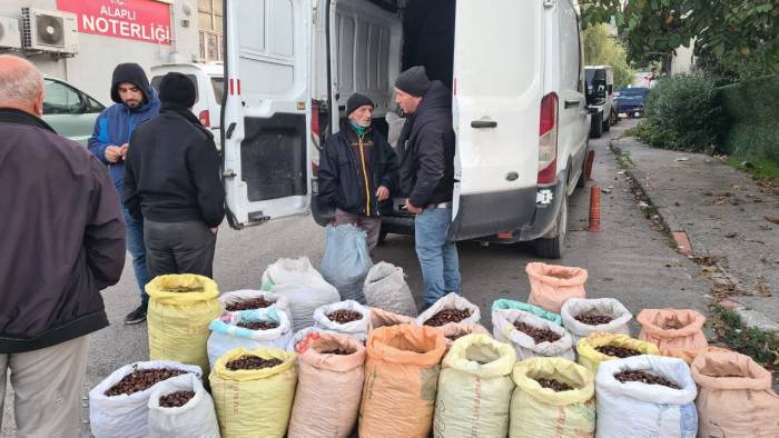 Kestane İçin Pazarda Borsa Kurdular