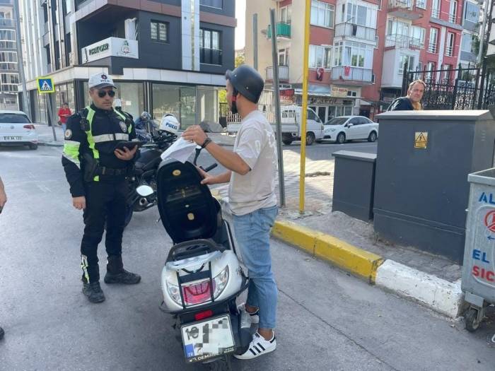 Balıkesir’de Bin 113 Araca Trafik Kontrolü