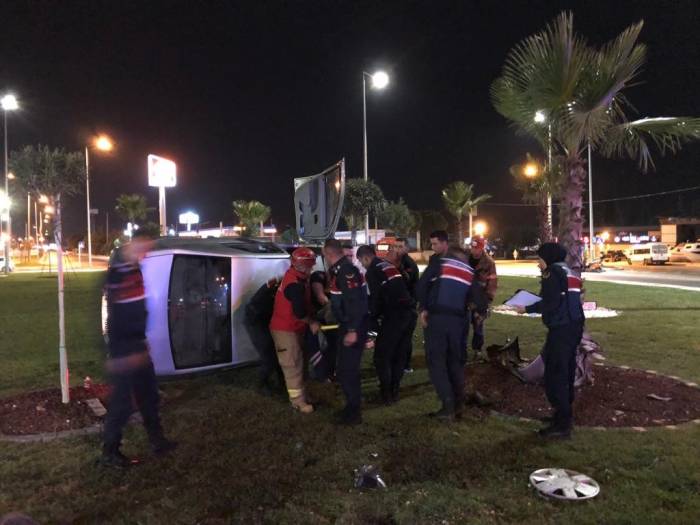 Edremit’te Trafik Kazası: 1 Yaralı