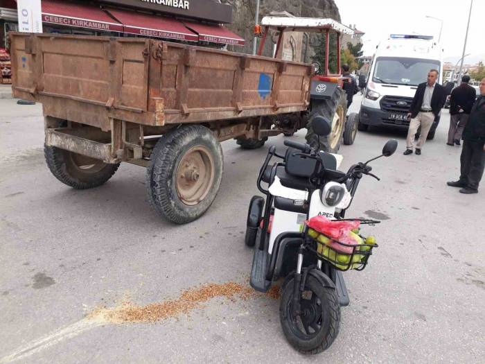 Osmancık’ta Trafik Kazası; 1 Yaralı
