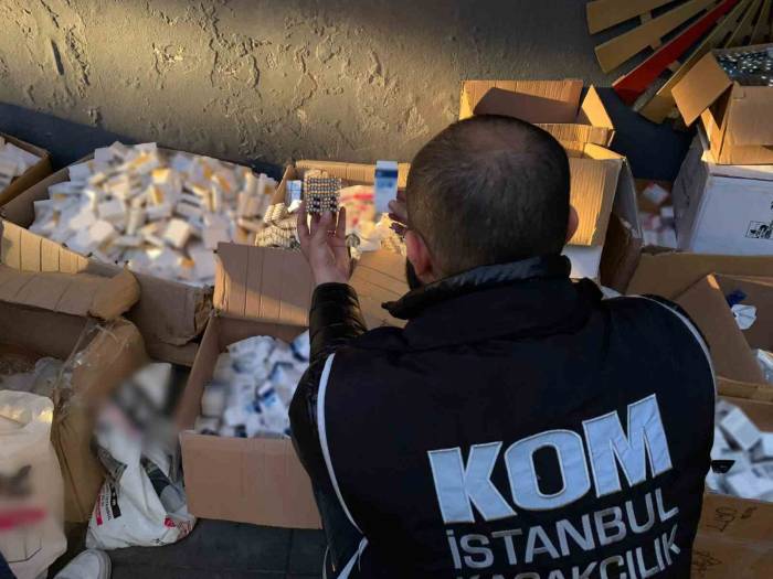 İstanbul’da Sahte İlaç Operasyonunda 1 Kişi Tutuklandı
