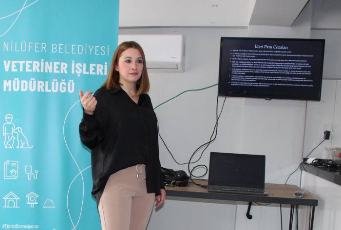 Nilüfer Veteriner İşleri Müdürlüğü Çalışanlarına Hayvan Hakları Eğitimi