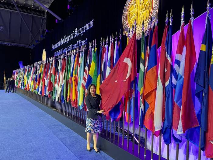 Prof. Dr. Güldeniz Karadeniz Çakmak, Acs Kongresinde Türkiye’yi Ve Zbeü’yü Temsil Etti