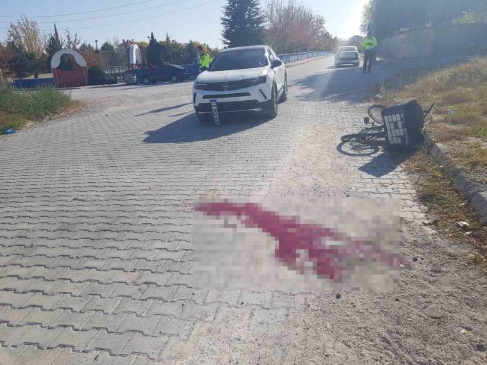 Cipin Çarptığı Bisiklet Sürücüsü Hayatını Kaybetti