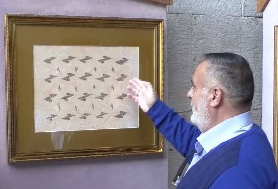 Oltu Taşı Bu Kez Ebru İle Buluştu