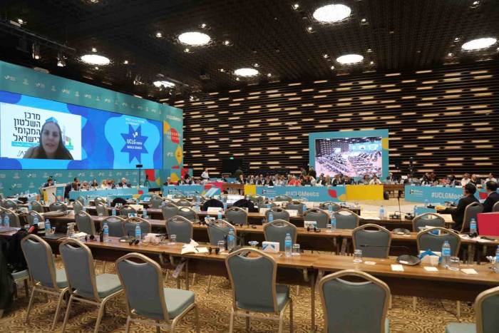 Uclg Toplantısında İsrailli Konuşmacı Protesto Edildi