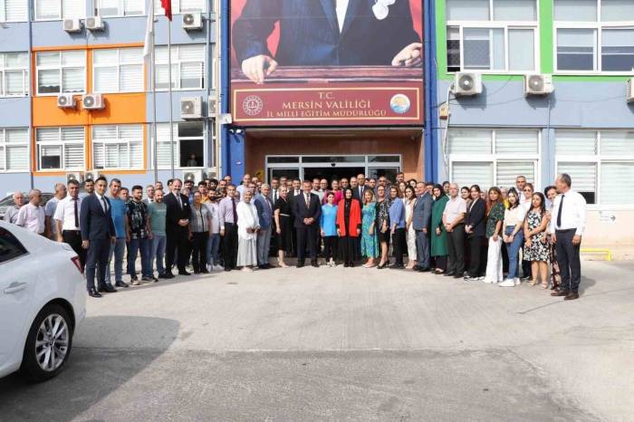 Mersin İl Milli Eğitim Müdürlüğünde Devir Teslim Töreni