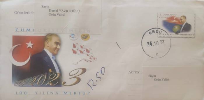 Kemal Yazıcıoğlu’nun 100. Yıl Mektubu