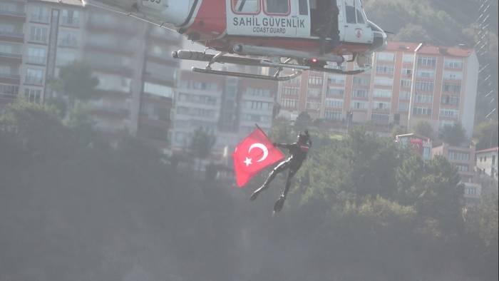Karadeniz’de Nefesleri Kesen Gösteri