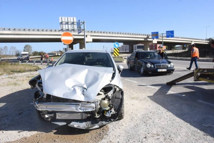 Sinop’ta Trafik Kazası: 1 Yaralı