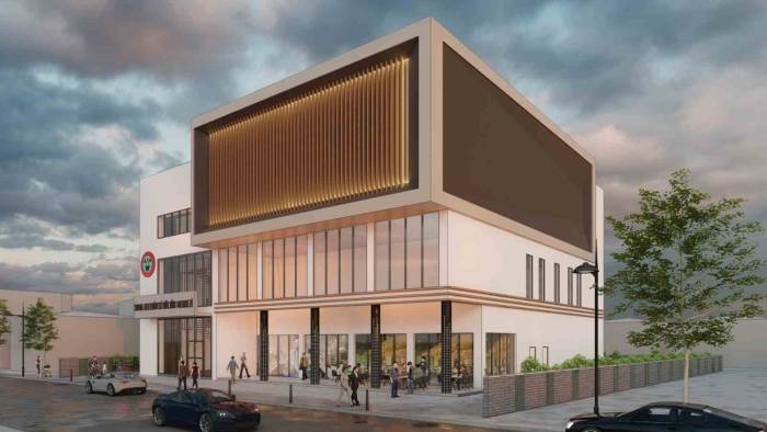 Soma’nın Yeni Kültür Merkezi Yükseliyor