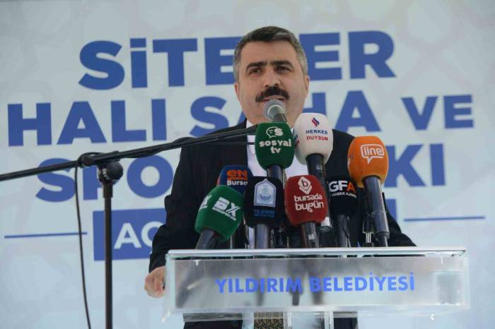 Siteler Halı Sahası Ve Spor Parkı Düzenlenen Törenle Hizmete Açıldı