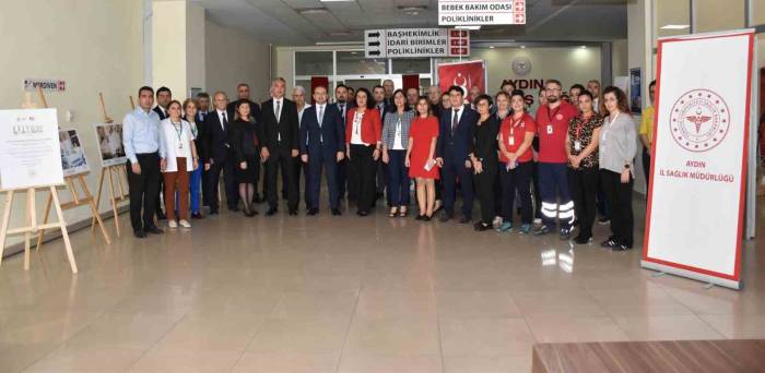 Aydın İl Sağlık Müdürlüğü’nden ’100 Yıldır Aynı Aşk Ve Heyecanla’ Temalı Resim Sergisi