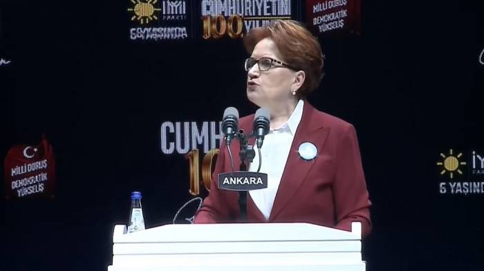 Akşener: "Cumhuriyet’i Bir Siyasi Parti Değil, Türk Milleti Kurmuştur"
