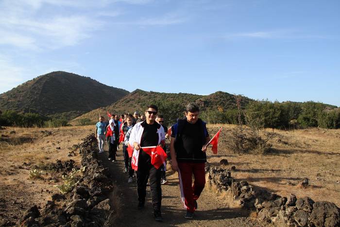 Türkiye’nin İlk Ve Tek Jeoparkında Cumhuriyet Bayramı Yürüyüşü