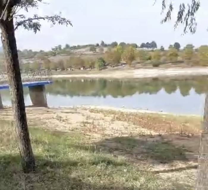 Balık Yakalamak İsterken Gölete Düşen Çocukları Babaları Kurtardı