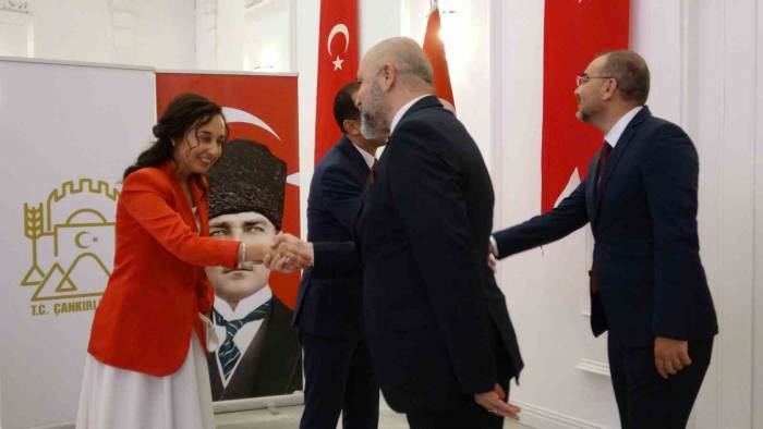 Çankırı’da Cumhuriyet Bayramı Kabul Töreni Yapıldı