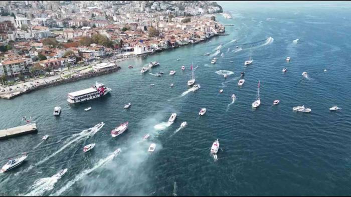 Mudanya’da 100. Yıl Coşkusu Denize Taştı