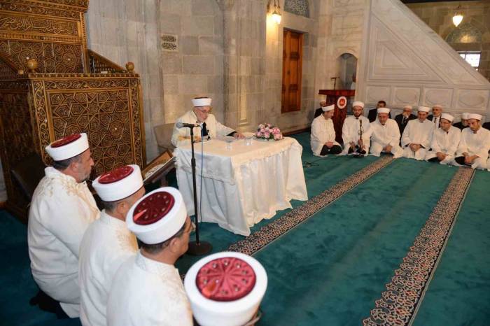 Vali Mustafa Çiftçi, Aşere-takrîb Tayyibe İcazet Merasimine Katıldı