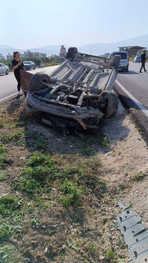 Hatay’da Trafik Kazası: 2 Yaralı