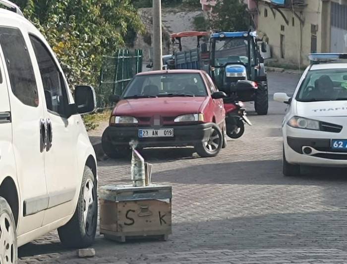 Kamyonetin Kasasından Düşen Kovandan Çıkan Arılar Mahalleyi İstila Etti