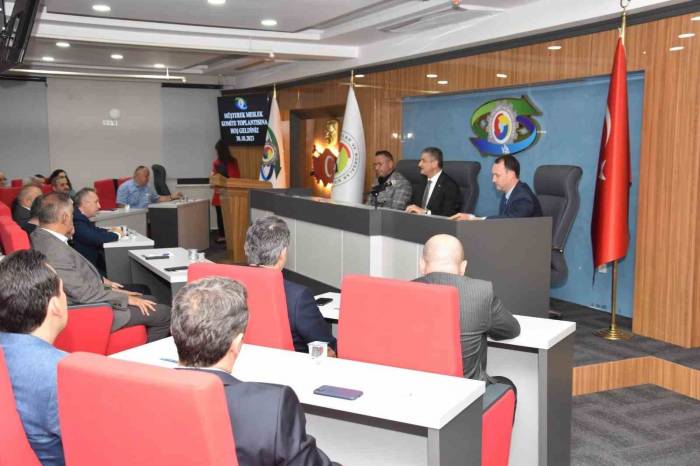 Vali Yavuz, Müşterek Meslek Komite Toplantısı’na Katıldı