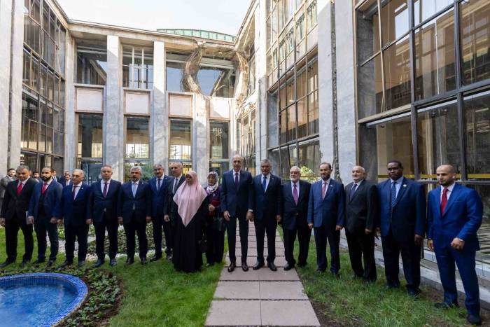 Tbmm Başkanı Kurtulmuş, Libya Yüksek Devlet Konseyi Başkanı Takala İle Görüştü