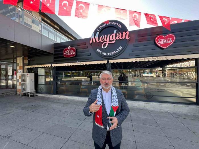 Çorum Belediyesi, İsrail Ürünlerine Yönelik Boykot Başlattı