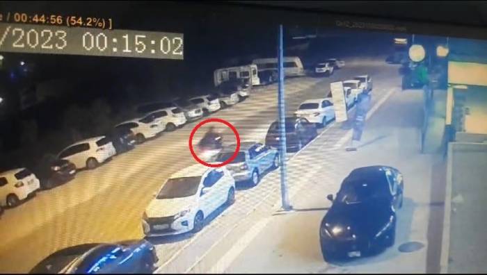 Bursa’da Bir Kişinin Öldüğü, Bir Kişinin Ağır Yaralandığı Kaza Kamerada
