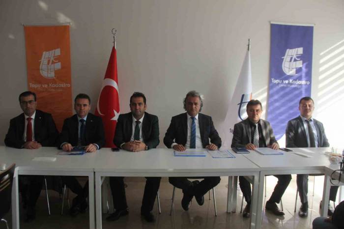 Tapu Ve Kadastro 24. Bölge Müdürlüğü Faaliyetleri Anlatıldı