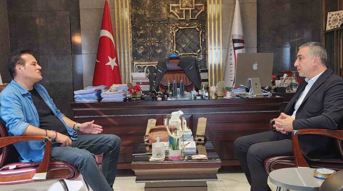 Başkan Adayı Hakan Peker, Ünal’a Hedeflerini Ve Projelerini Anlattı