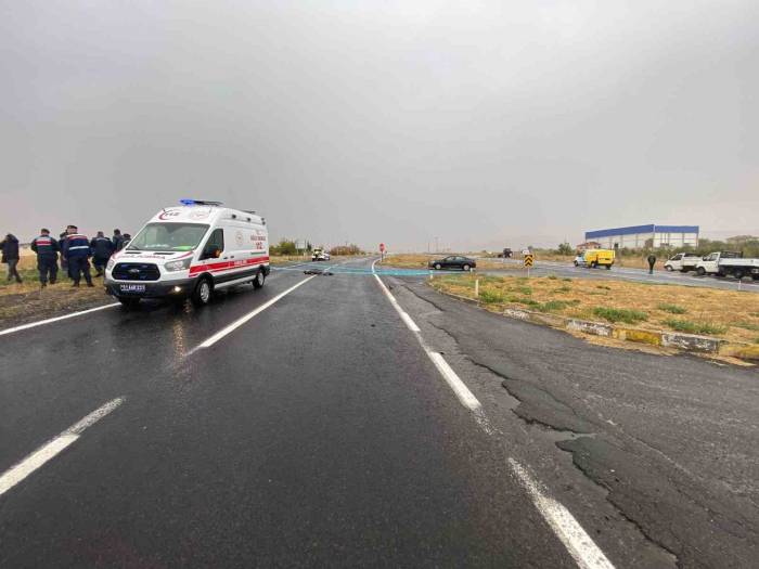 Motosiklet Sürücüsü Kazada Hayatını Kaybetti