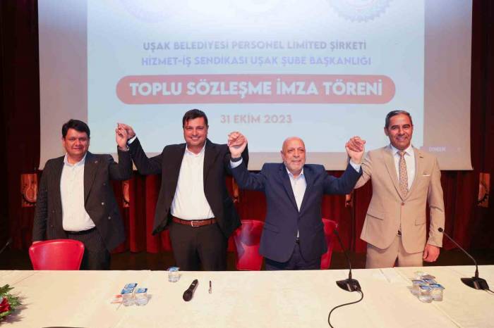 Uşak Belediyesinden Personelin Yüzünü Güldürecek Müjde