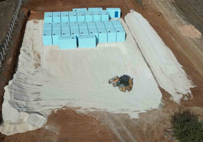 Pazaryeri’nde Bin 500 Metreküplük Modüler Su Deposunun Yapımına Başlanıldı