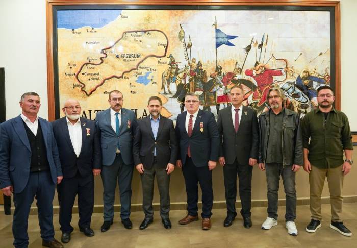 Gazilerden Başkan Uçar’a Ziyaret