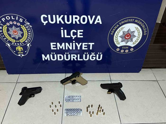 Adana’da Silah, Etil Alkol Ve Kaçak Alkol Ele Geçirildi