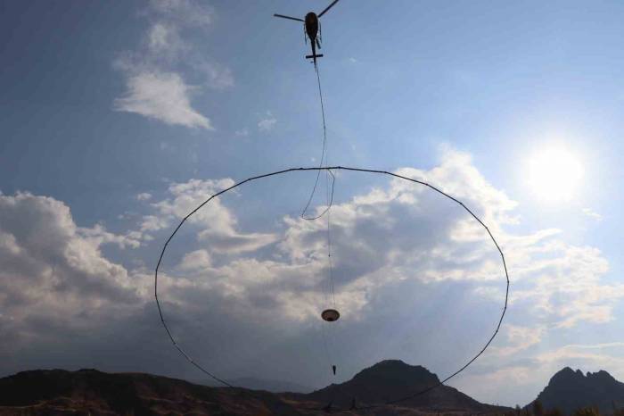 Olur’da Dağların Röntgeni Çekiliyor