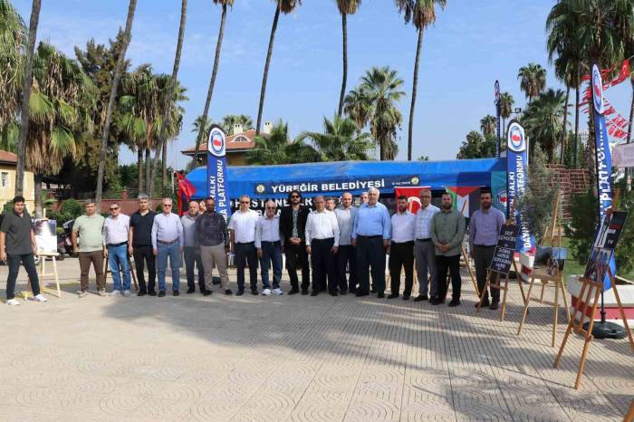 Eğitim-bir-sen Adana Şubesi’nden Filistin Nöbeti