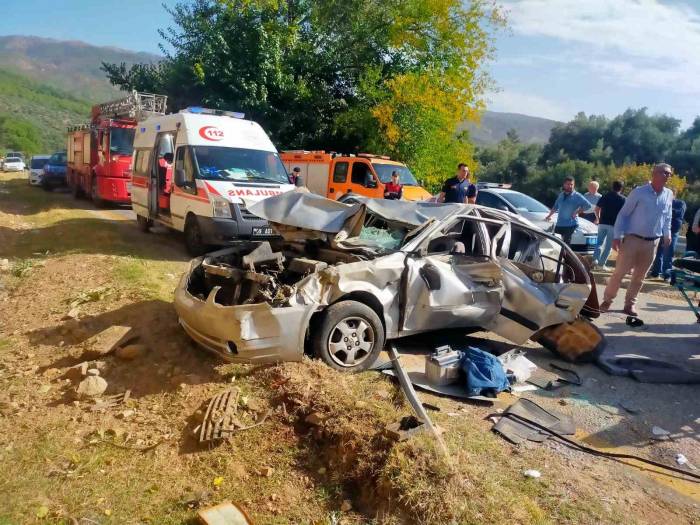 El Freninin Çekmeyi Unutunca Otomobil Uçurumdan Yuvarlandı: 1’i Ağır 4 Yaralı