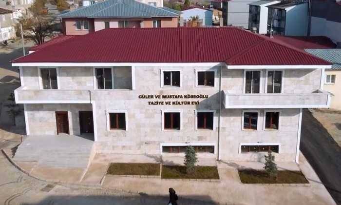 Demirözü’nde Hayırseverin Yaptırdığı Taziye Ve Kültür Evi Hizmete Girdi